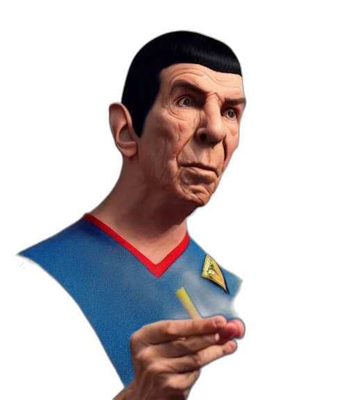 face, staff, pixel art, 3d render transparent PNG cut-out