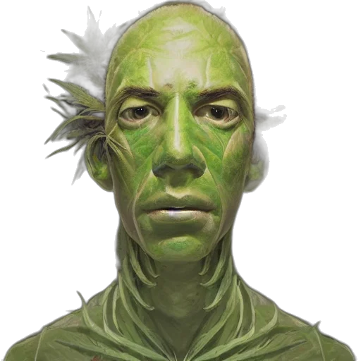 mask, face, creature, staff transparent PNG cut-out