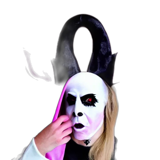 mask, face, hat, creature transparent PNG cut-out