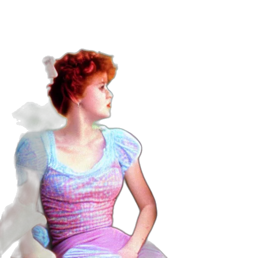 dress, robot, vaporwave, photorealistic transparent PNG cut-out