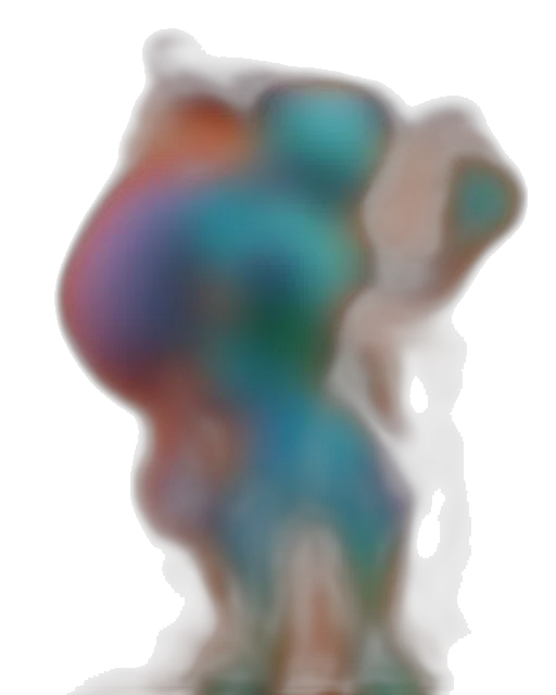 face, robot, hair, creature transparent PNG cut-out