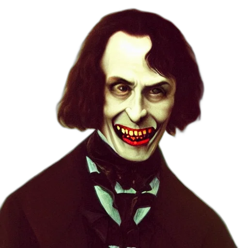 face, mask, creature, photorealistic transparent PNG cut-out