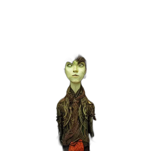 staff, creature, mask, face transparent PNG cut-out