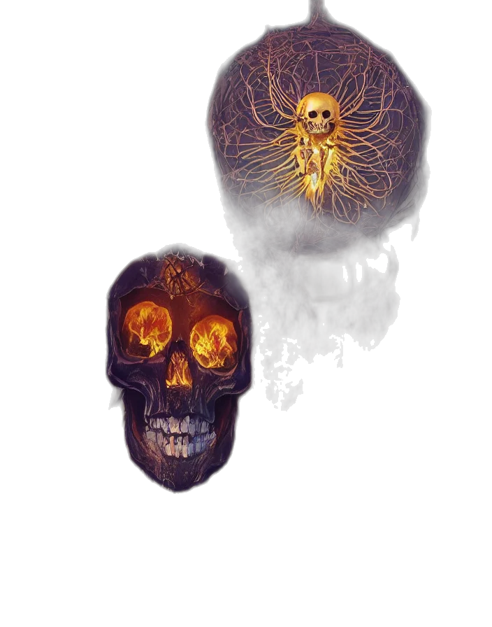 crown, mask, creature, hair transparent PNG cut-out