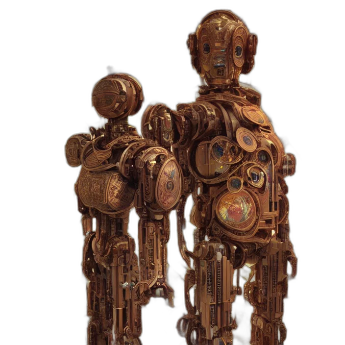 robot, staff, furniture, jewelry transparent PNG cut-out