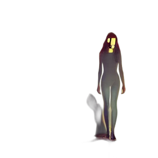 creature, dress, robot, hair transparent PNG cut-out
