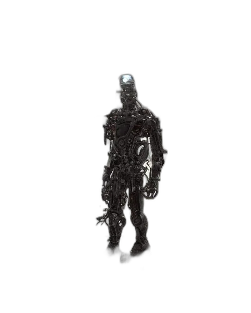 robot, creature, animal, staff transparent PNG cut-out