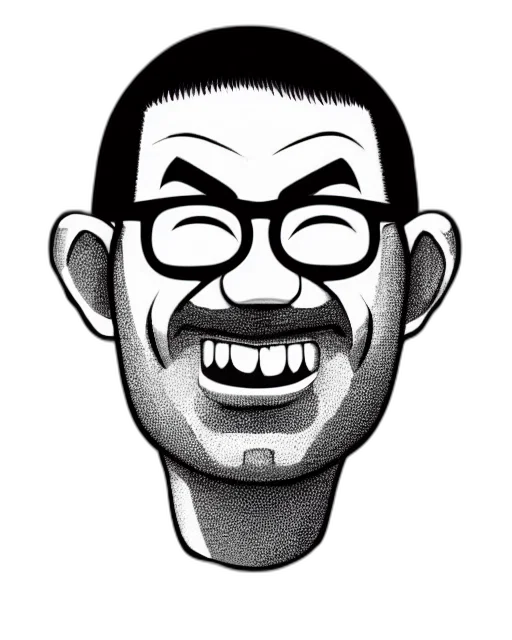 face, staff, mask, cartoon transparent PNG cut-out