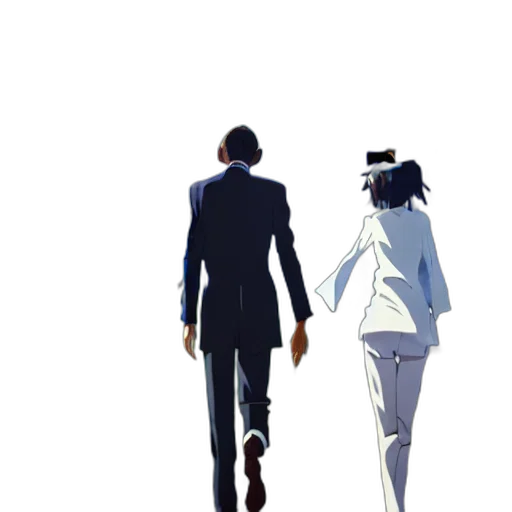 concept art, anime, pixel art, 3d render transparent PNG cut-out