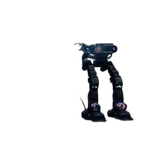 robot, weapon, creature, staff transparent PNG cut-out