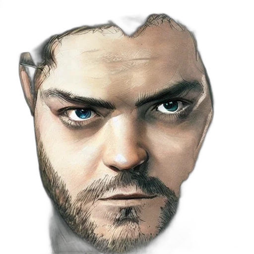 face, mask, photorealistic, concept art transparent PNG cut-out