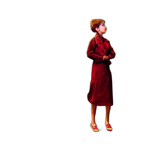dress, staff, jacket, umbrella transparent PNG cut-out