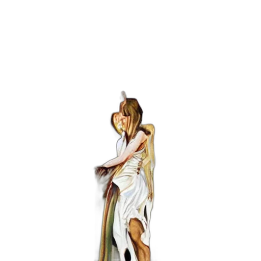 dress, staff, sword, concept art transparent PNG cut-out