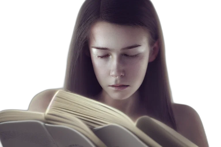 face, photorealistic, 3d render, fantasy art transparent PNG cut-out