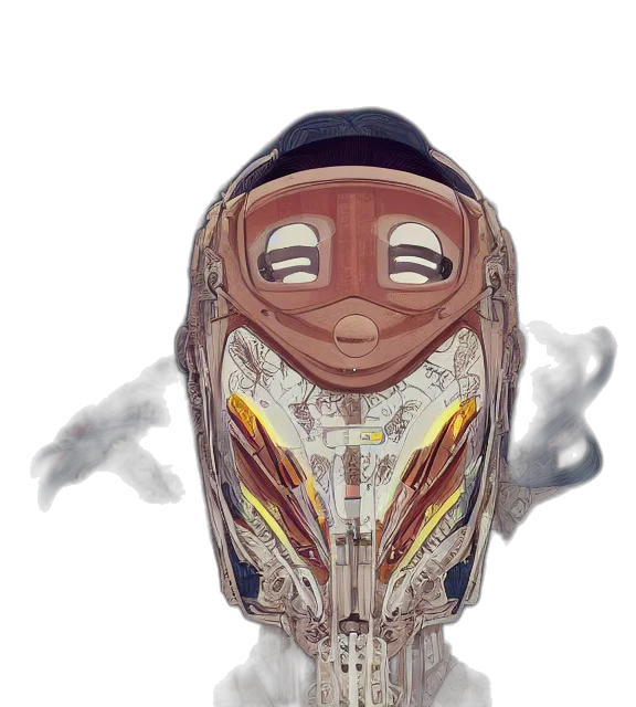 mask, face, jewelry, robot transparent PNG cut-out