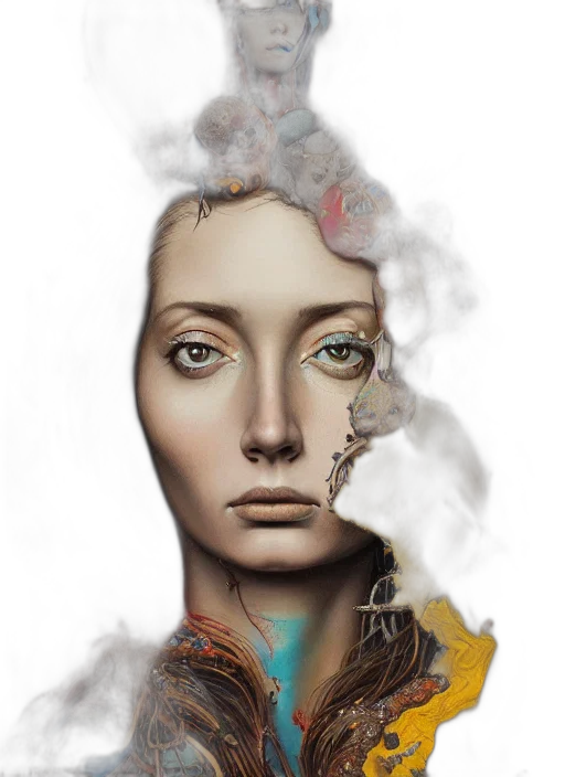 face, robot, mask, jewelry transparent PNG cut-out