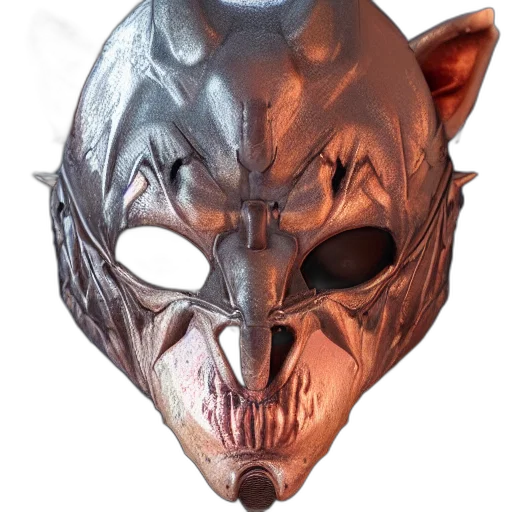 mask, face, creature, jewelry transparent PNG cut-out