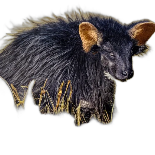 animal, creature, hair, dragon transparent PNG cut-out