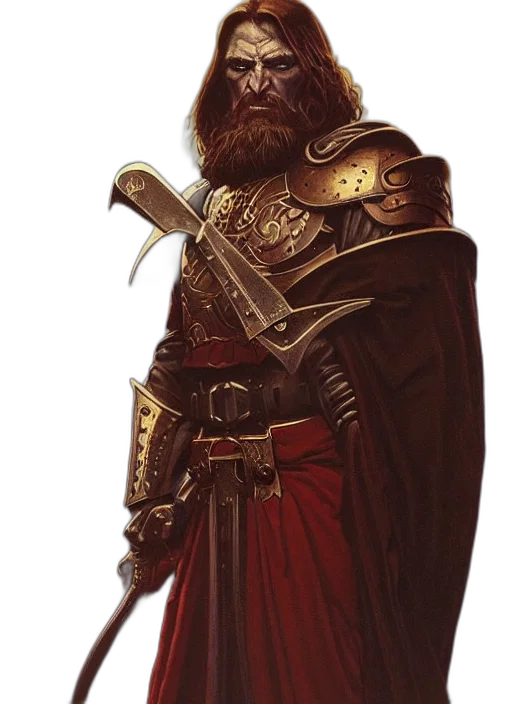 sword, staff, face, fantasy art transparent PNG cut-out