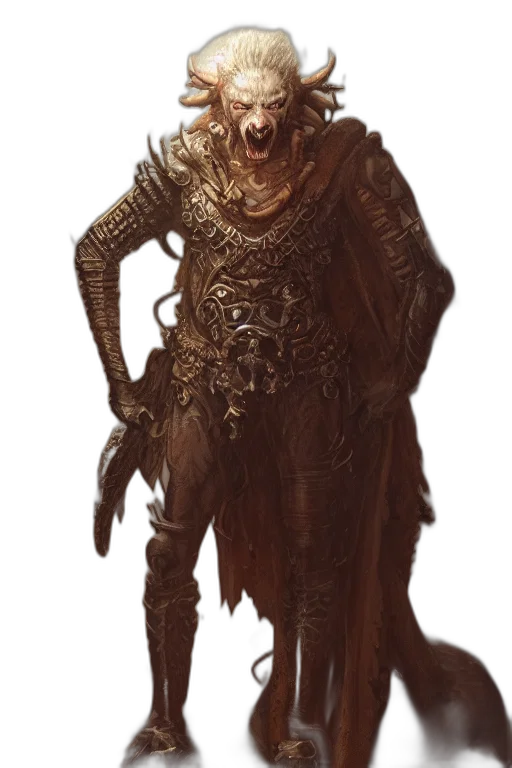 creature, mask, staff, face transparent PNG cut-out