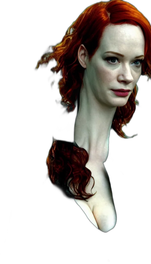 hair, face, staff, crown transparent PNG cut-out
