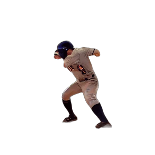 animal, creature, 3d render, baseball transparent PNG cut-out