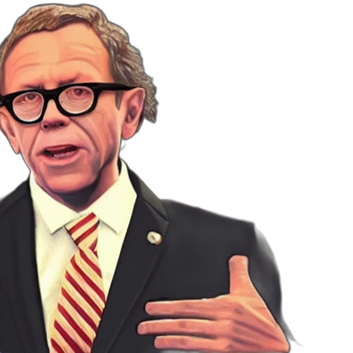 cartoon, governor, mike, dewine transparent PNG cut-out