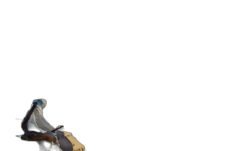 robot, weapon, sword, mask transparent PNG cut-out
