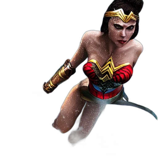 comic book art, concept art, 3d render, fantasy art transparent PNG cut-out