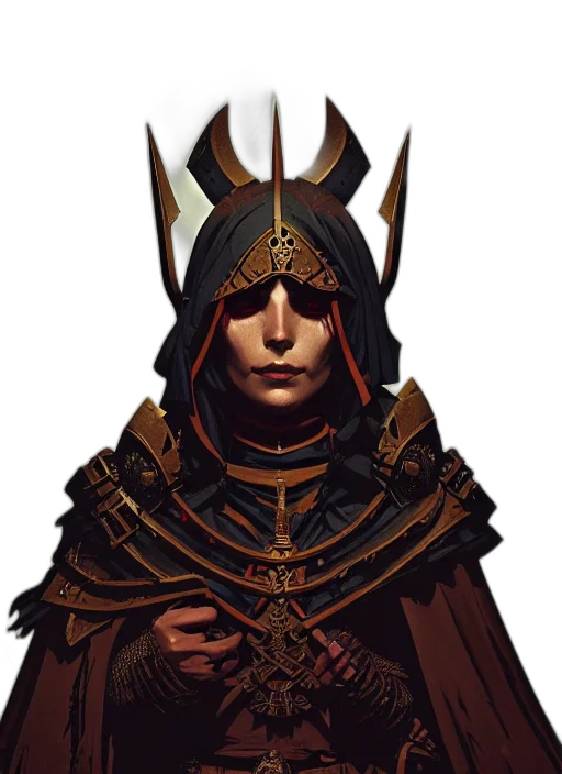 staff, mask, face, crown transparent PNG cut-out