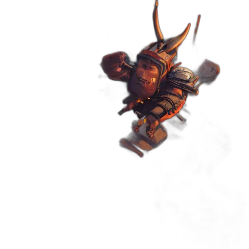 creature, staff, robot, weapon transparent PNG cut-out