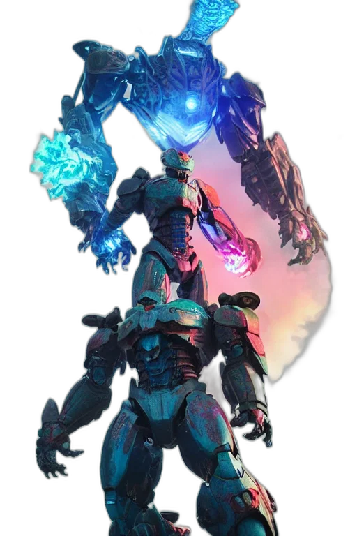 robot, weapon, creature, dragon transparent PNG cut-out