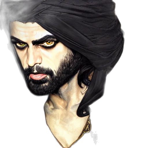 face, mask, fantasy art, concept art transparent PNG cut-out