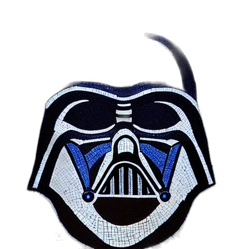 mask, staff, blue, white transparent PNG cut-out