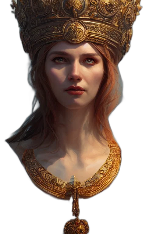 crown, face, hat, jewelry transparent PNG cut-out