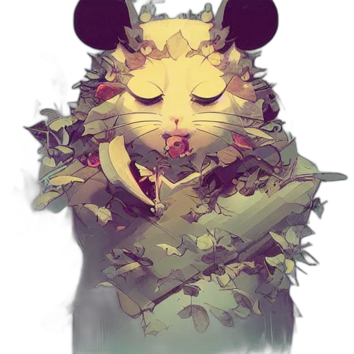 animal, crown, mask, creature transparent PNG cut-out