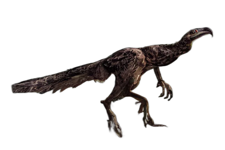dragon, animal, creature, staff transparent PNG cut-out