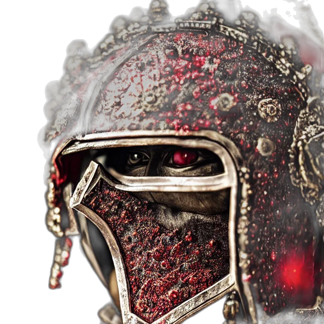 mask, sword, face, robot transparent PNG cut-out