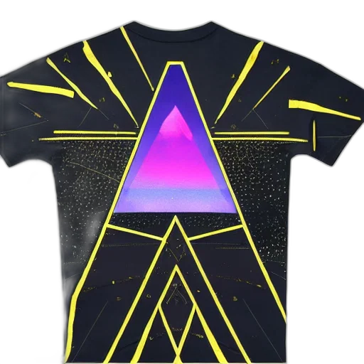 jacket, vaporwave, cyberpunk, 3d render transparent PNG cut-out