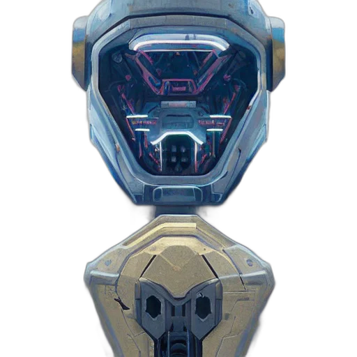 robot, weapon, jewelry, crown transparent PNG cut-out