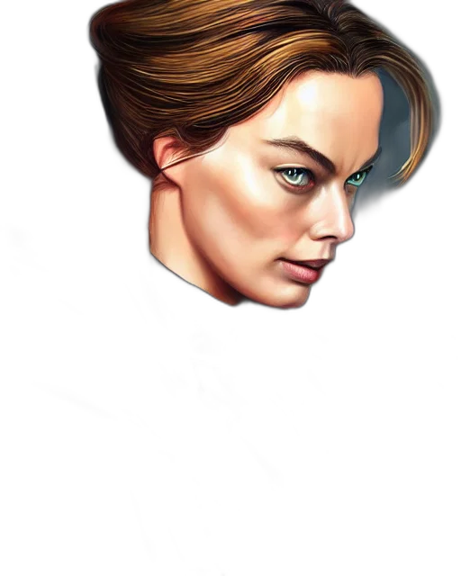 face, hair, crown, mask transparent PNG cut-out
