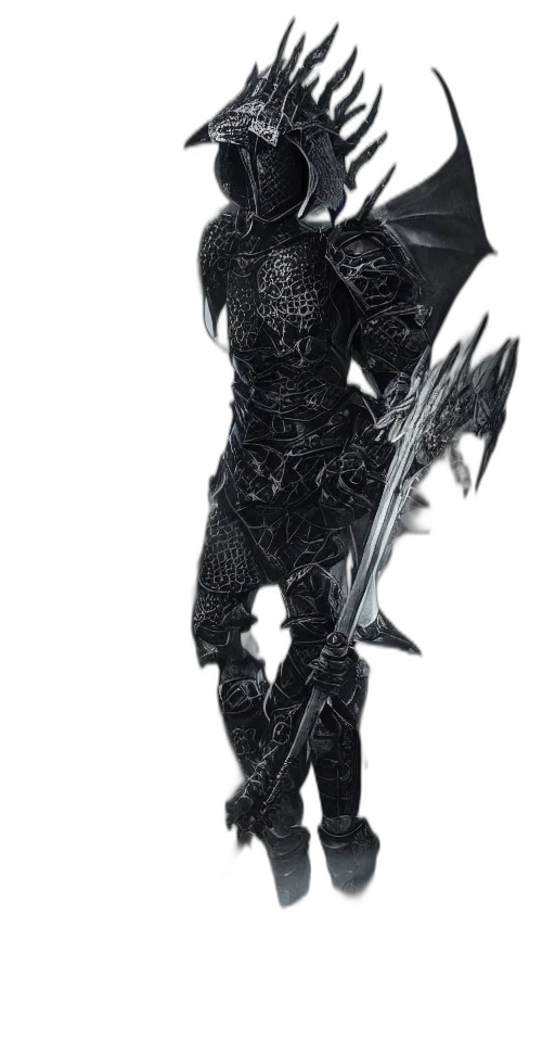 sword, dragon, weapon, staff transparent PNG cut-out