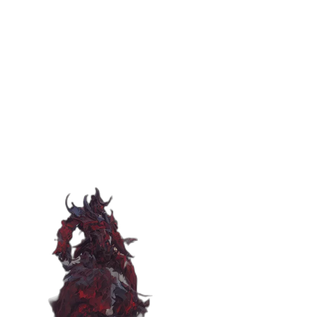 dragon, creature, crown, staff transparent PNG cut-out