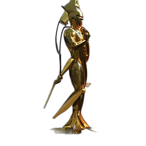 robot, staff, creature, jewelry transparent PNG cut-out