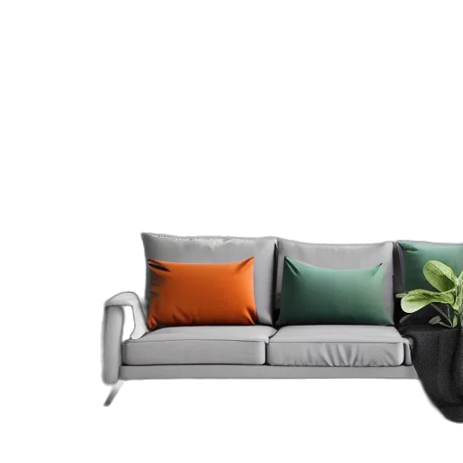 furniture, 3d render, photorealistic, concept art transparent PNG cut-out