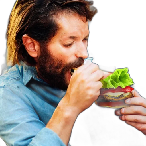 food, animal, creature, hair transparent PNG cut-out