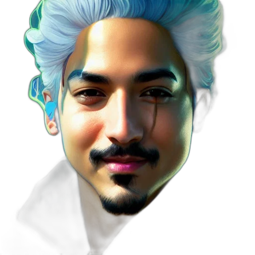 face, staff, mask, creature transparent PNG cut-out