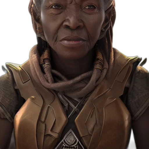 face, mask, staff, creature transparent PNG cut-out
