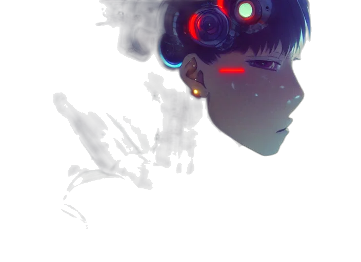 robot, mask, face, creature transparent PNG cut-out
