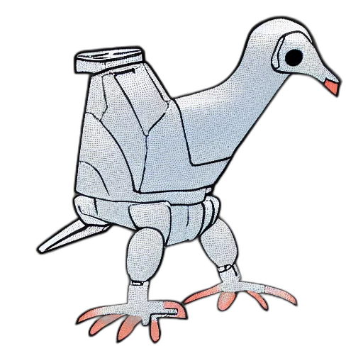 robot, animal, creature, jacket transparent PNG cut-out